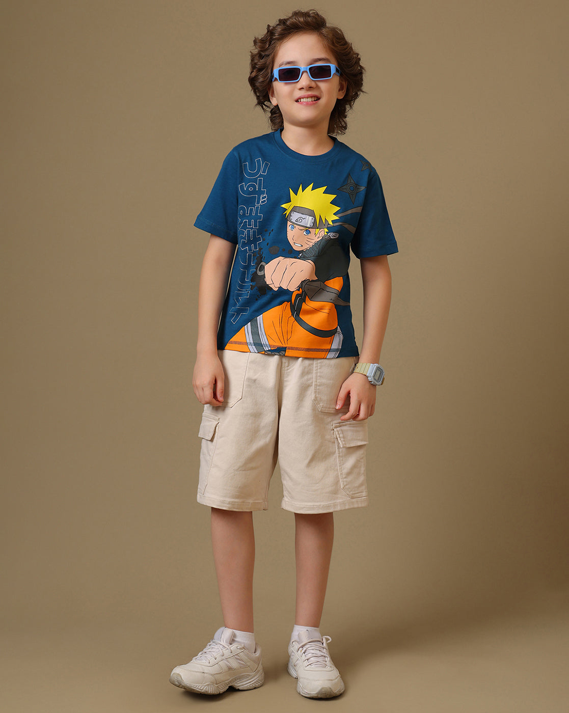 Naruto  Regular Fit Tshirt  Boys