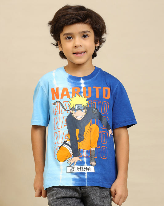 Naruto Printed Regular Fit Tshirt For Boys