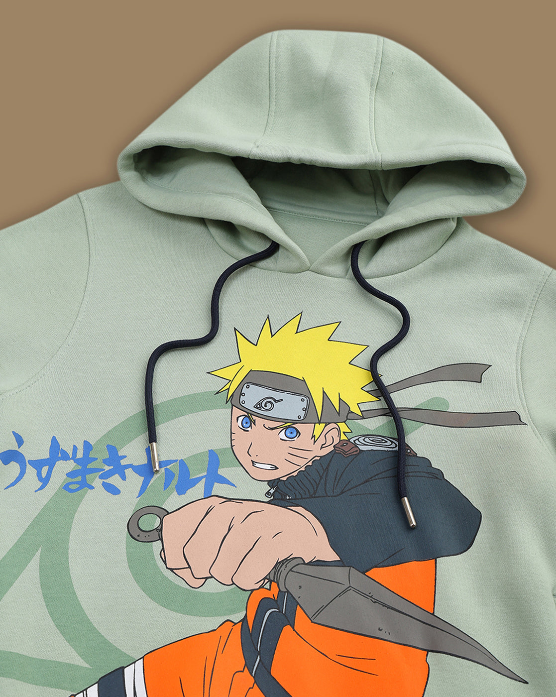 Naruto Printed Regular Fit  Hoodie and Joggers For Boys