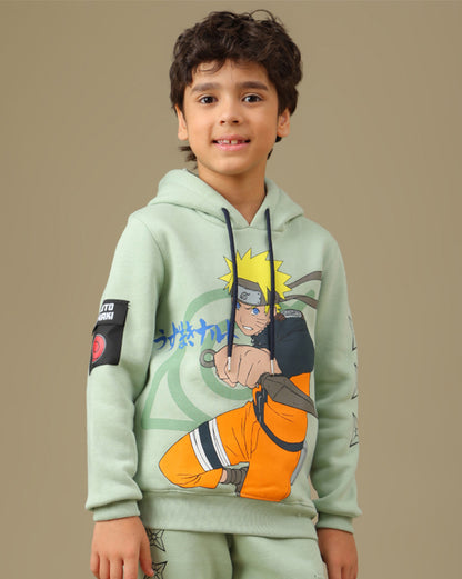 Naruto  Regular Fit Hoodie and Joggers  Boys