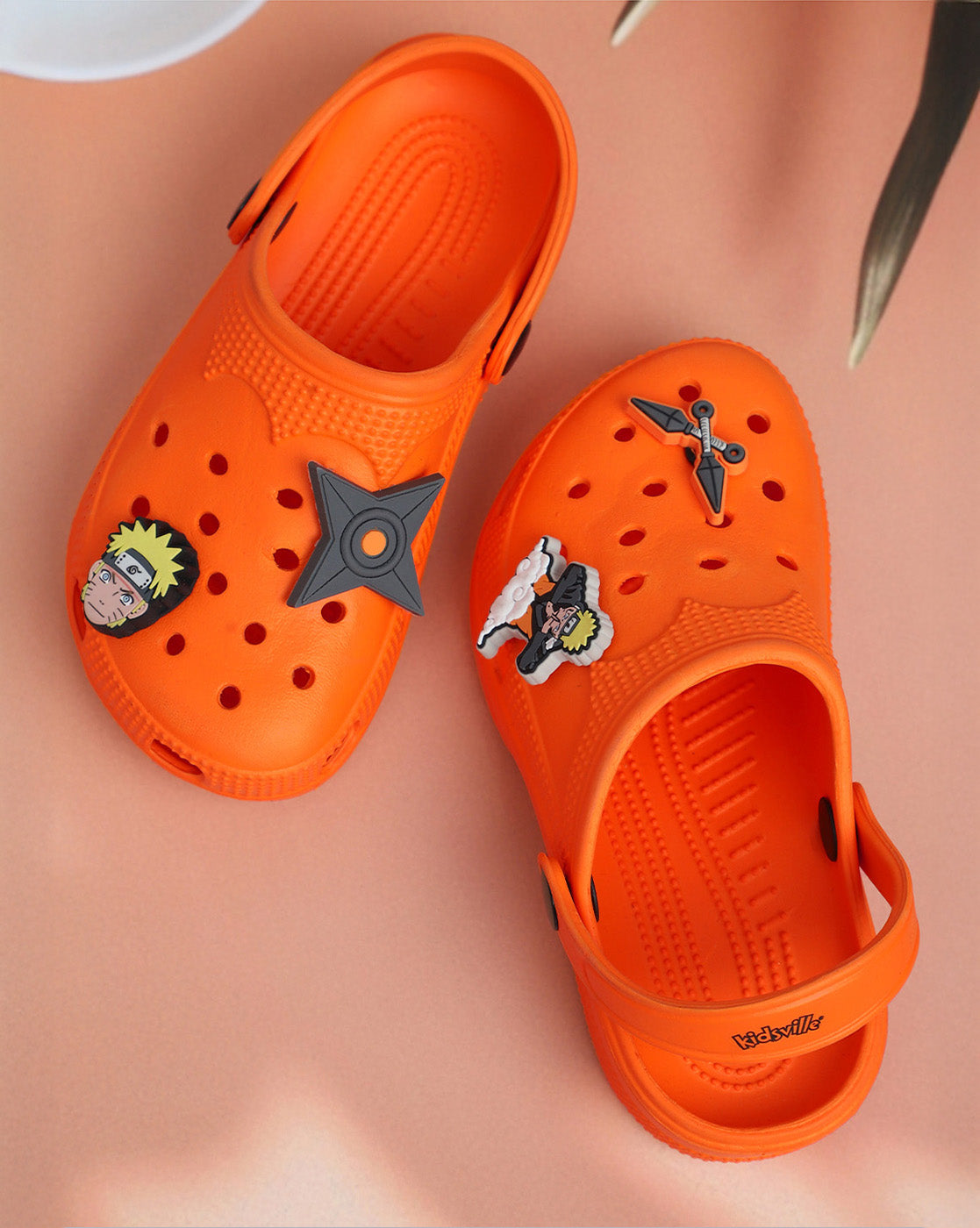 Naruto Shippuden Clogs for Boys (Charms Included)