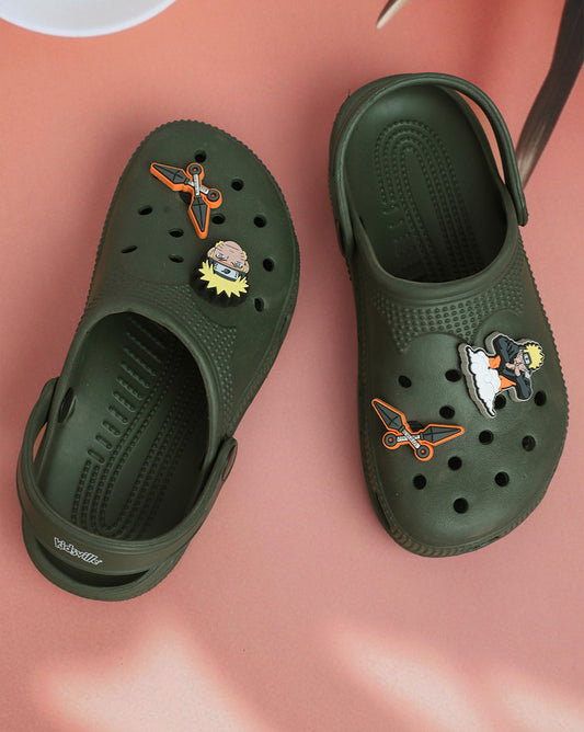 Naruto Clogs for Boys (Charms Included)