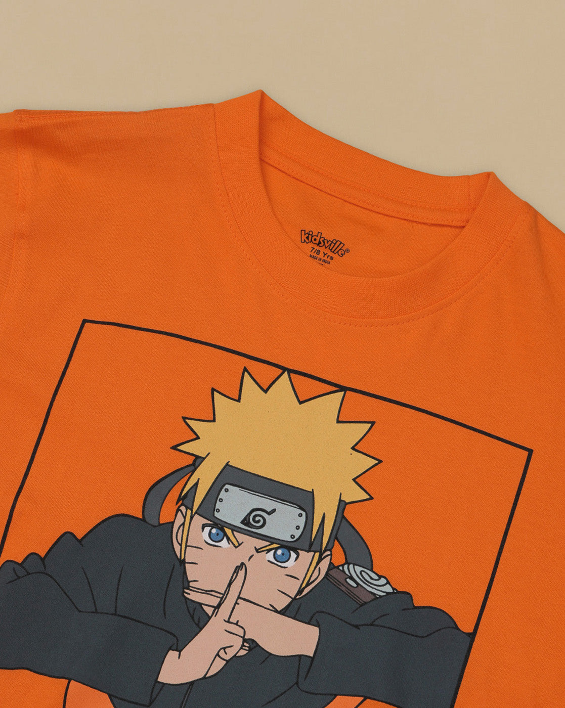 Naruto Printed Regular Fit Tshirt For Boys