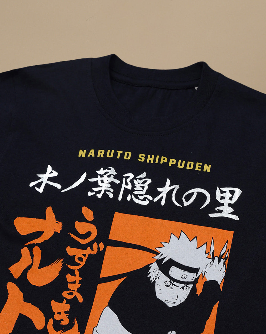 Naruto Printed Regular Fit Tshirt For Boys