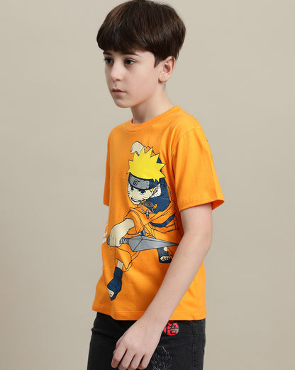 Naruto Regular Fit Tshirt  Boys