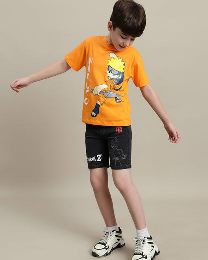 Naruto Regular Fit Tshirt  Boys