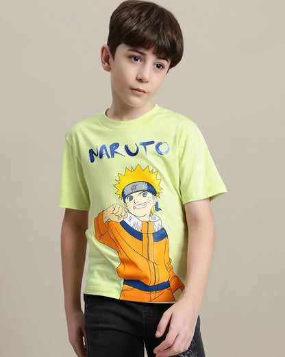 Naruto Regular Fit Tshirt  Boys