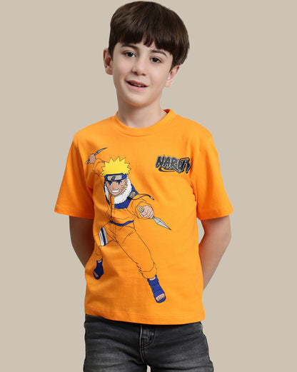 Naruto Regular Fit Tshirt  Boys