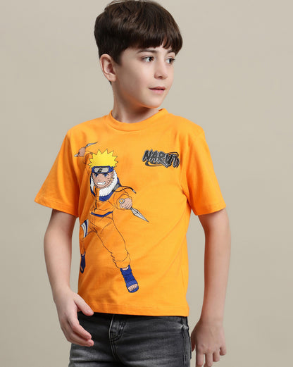 Naruto Regular Fit Tshirt  Boys