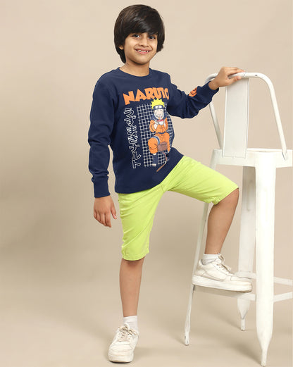 Naruto  Regular Fit Tshirt  Boys