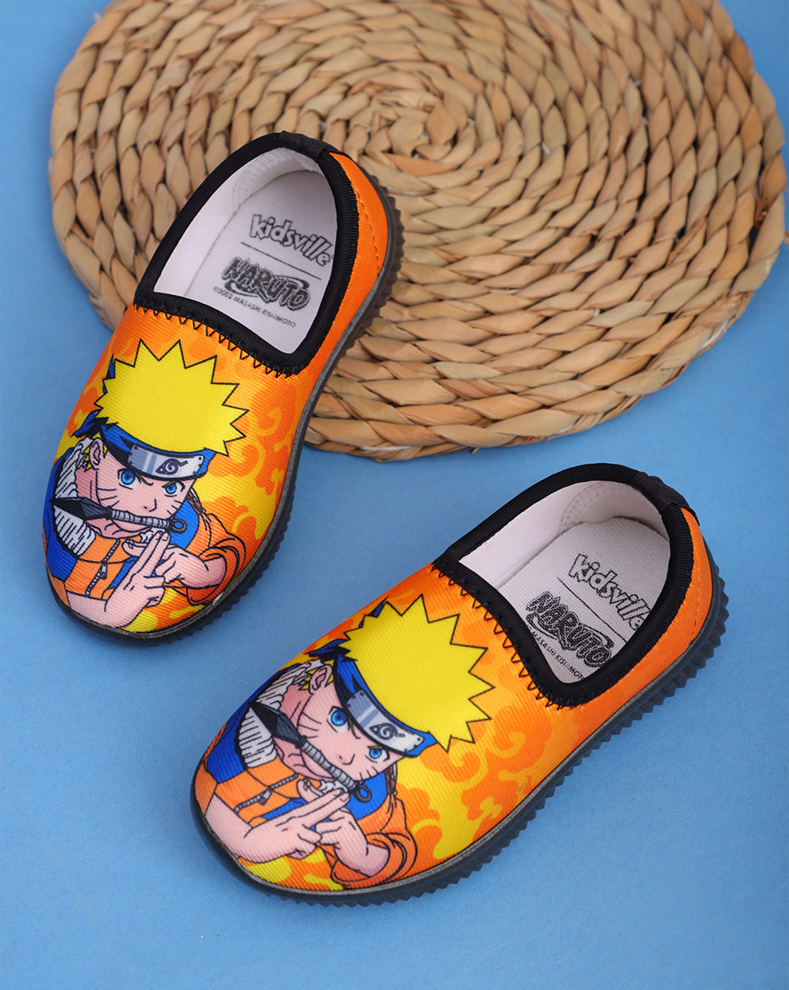 Naruto Printed Canvas Shoes for Kids Boys