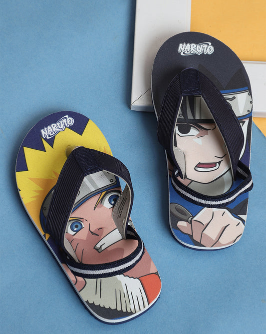 Naruto Printed Flipflops For Boys