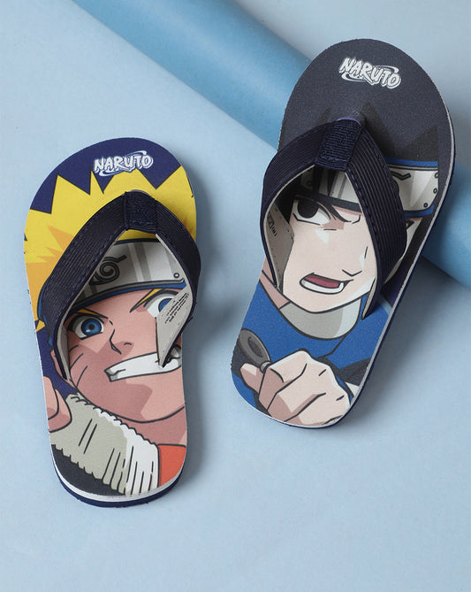 Naruto Printed Flipflops For Boys