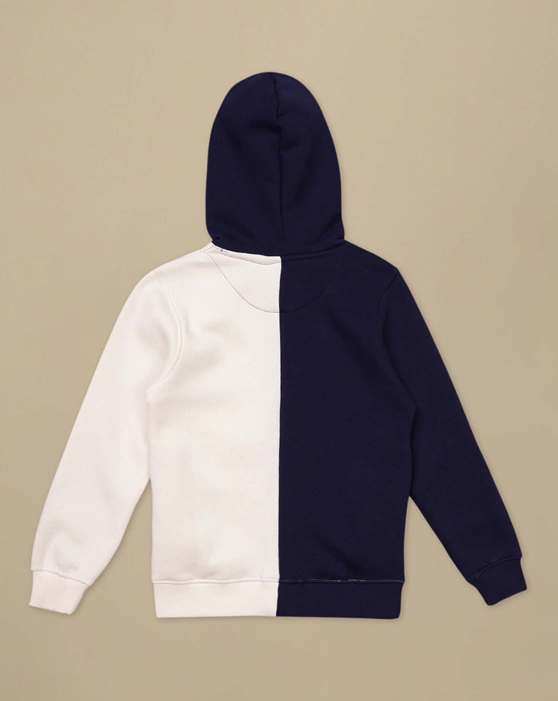 Naruto & Sasuke Anime Printed Blue & White Regular Fit Hoodie For Boys