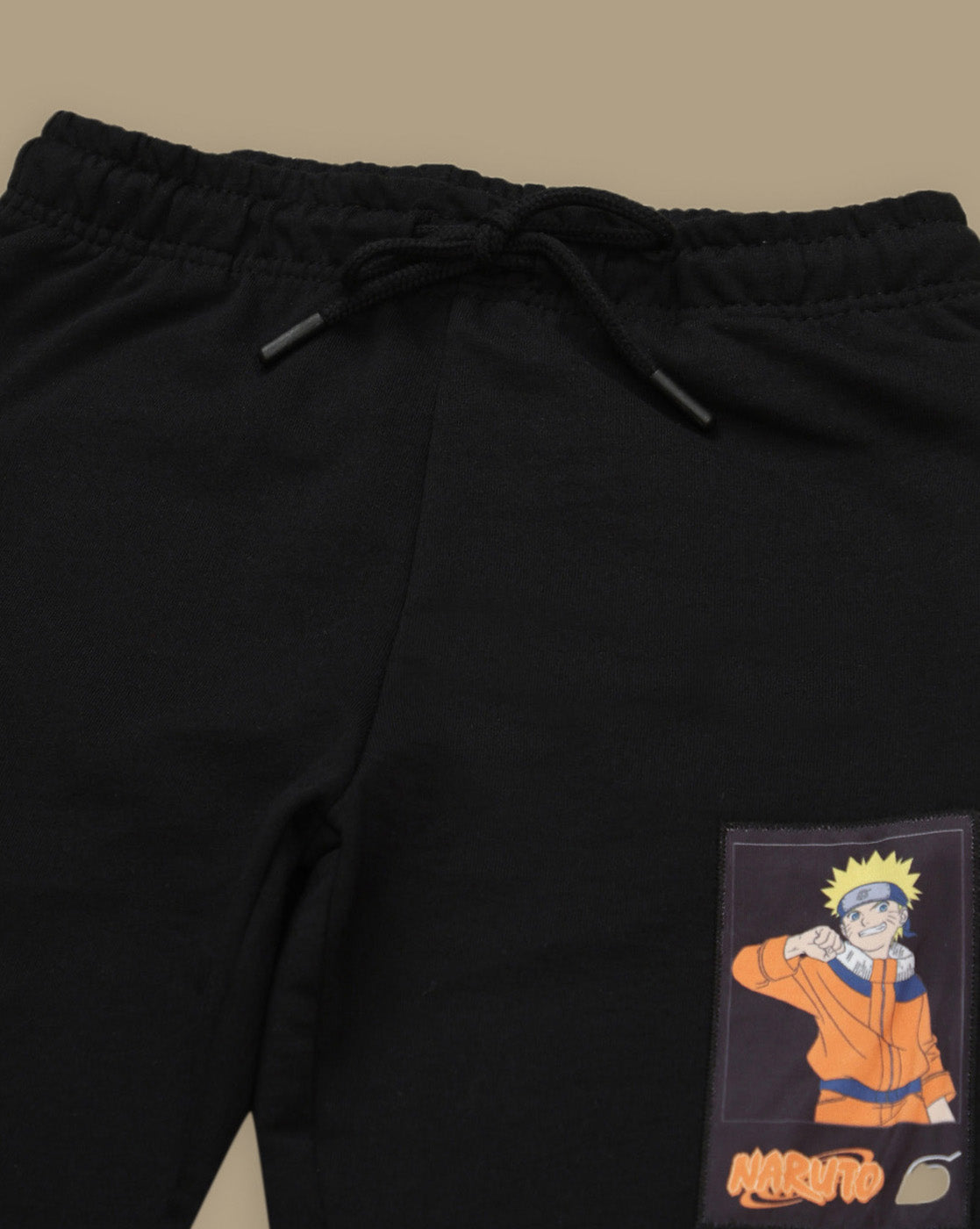 Naruto Printed Regular Fit Joggers For Boys