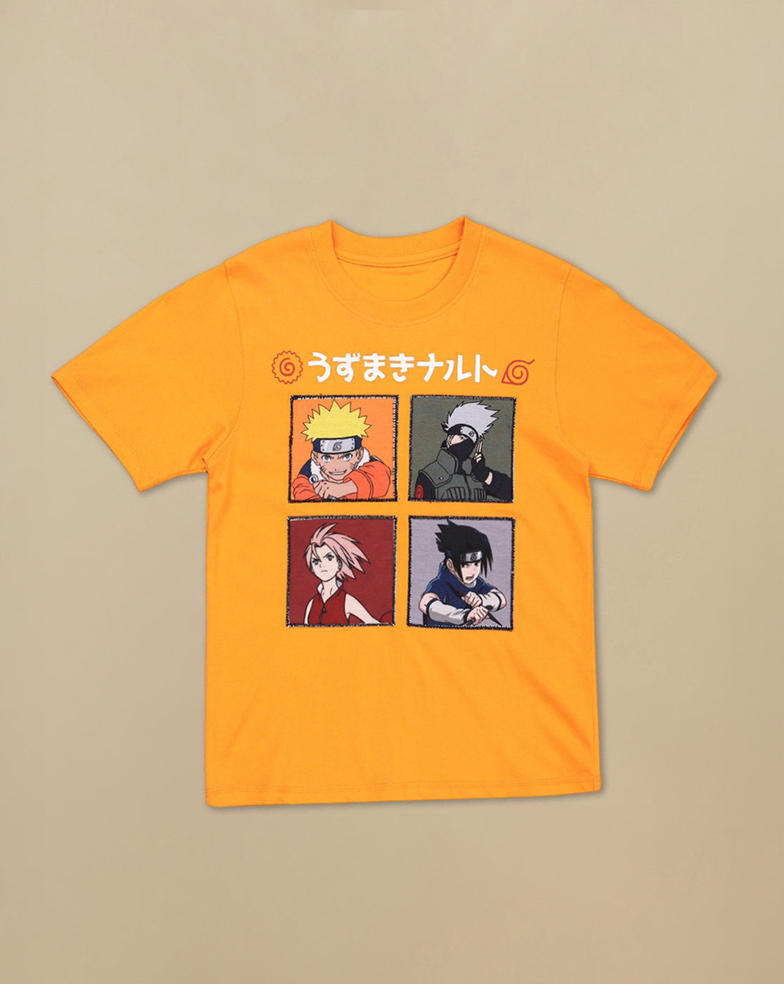 Naruto Printed Regular Fit Tshirt For Boys