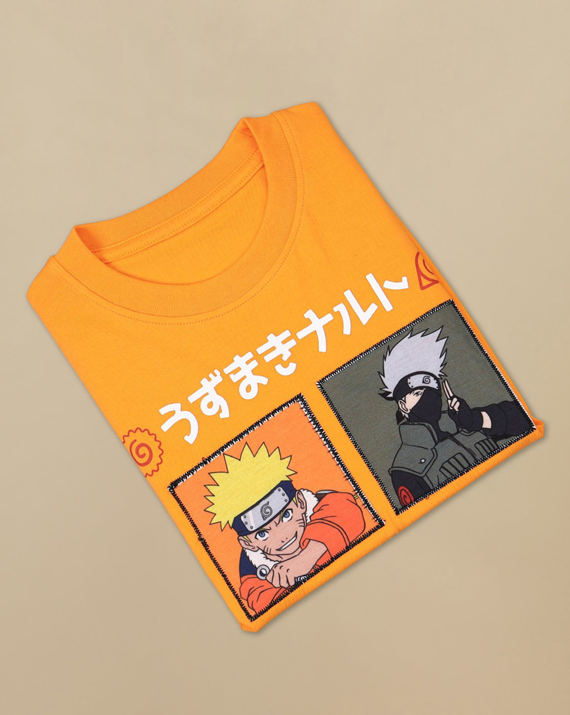 Naruto Printed Regular Fit Tshirt For Boys