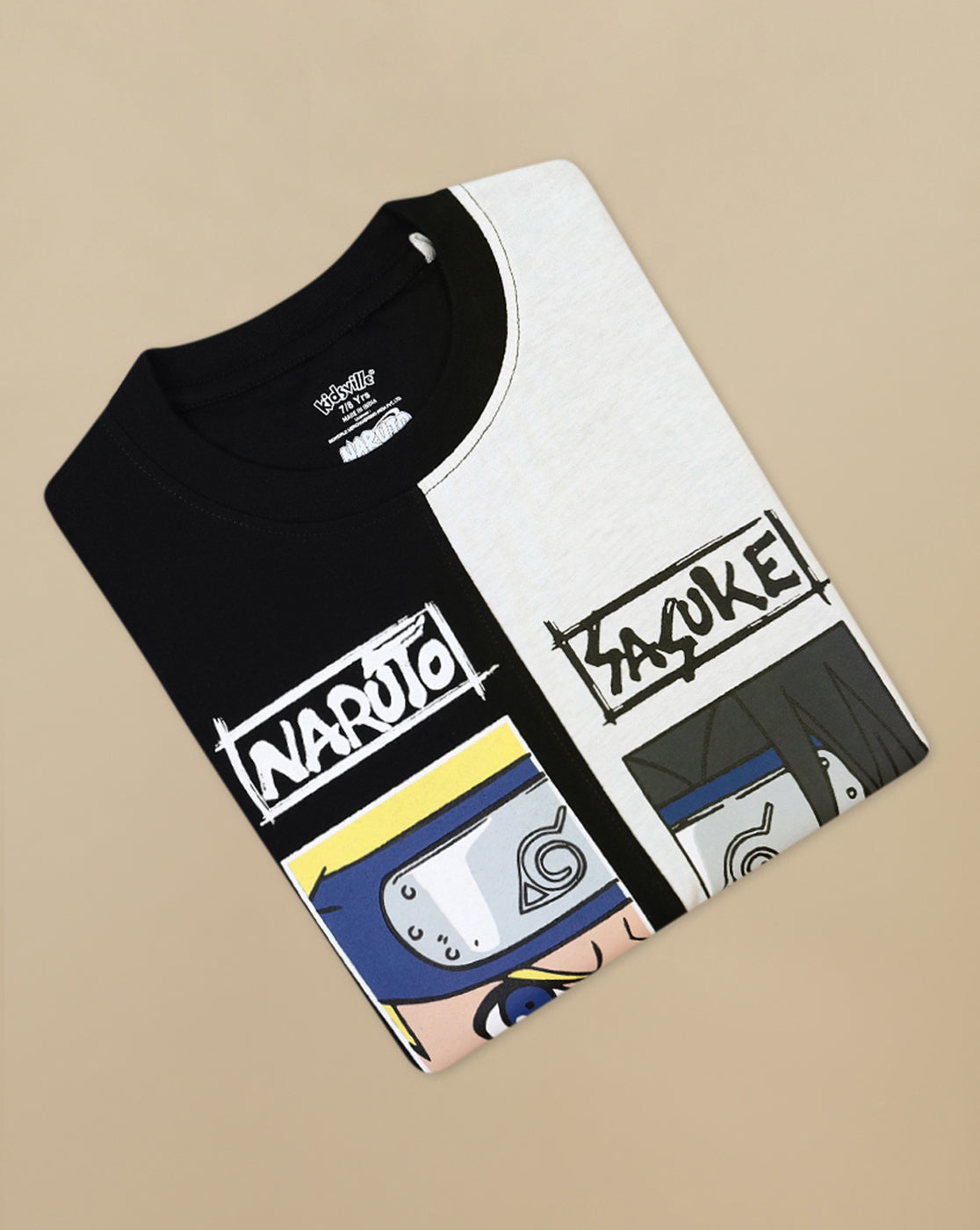 Naruto Printed Regular Fit Tshirt For Boys