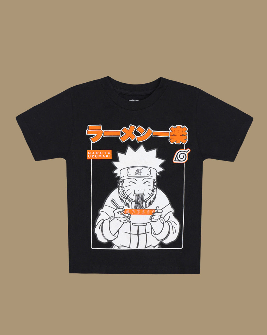 Naruto Graphic Printed Regular Fit Tshirt For Boys
