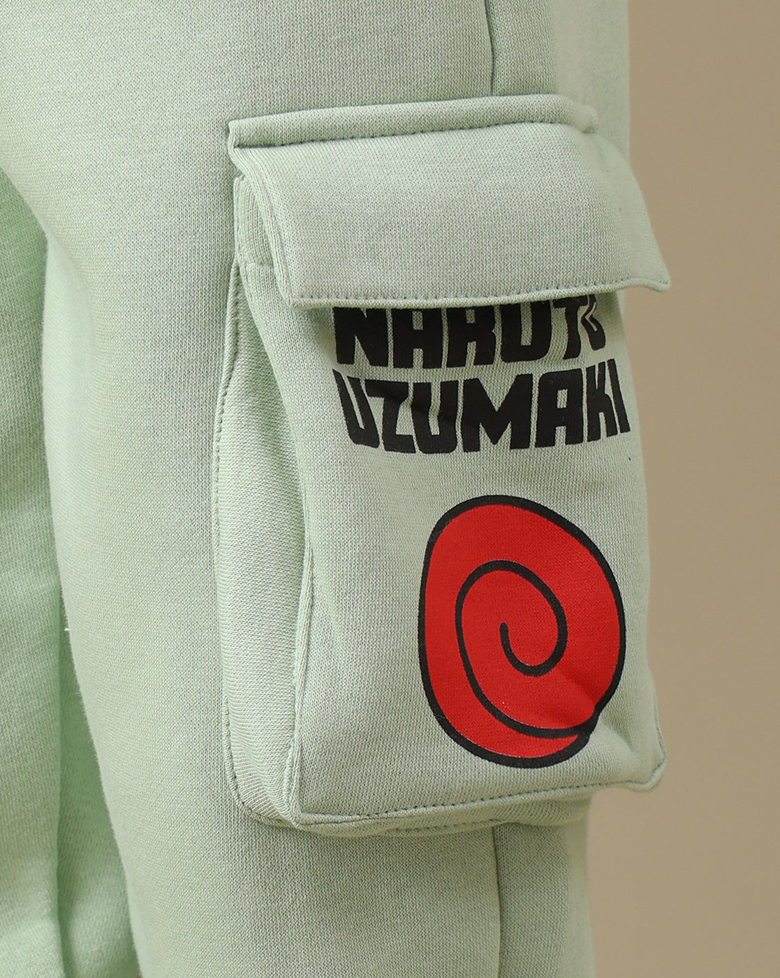 Naruto Printed Regular Fit Joggers For Boys