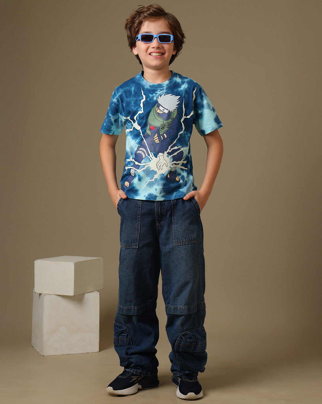 Naruto Printed Regular Fit Tshirt For Boys