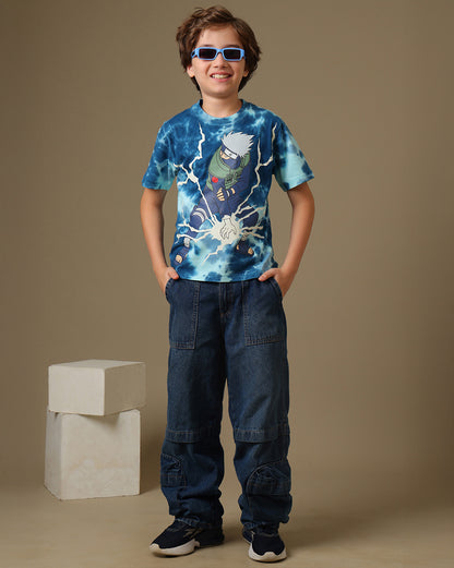 Naruto  Regular Fit Tshirt  Boys