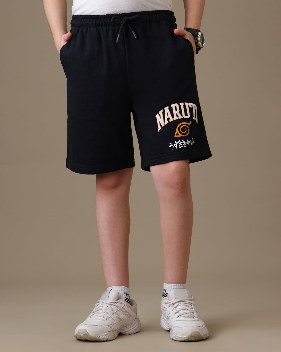 Uzumaki Naruto Regular Fit Shorts For Boys Boys