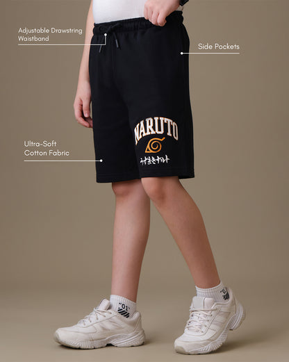 Uzumaki Naruto Regular Fit Shorts For Boys Boys