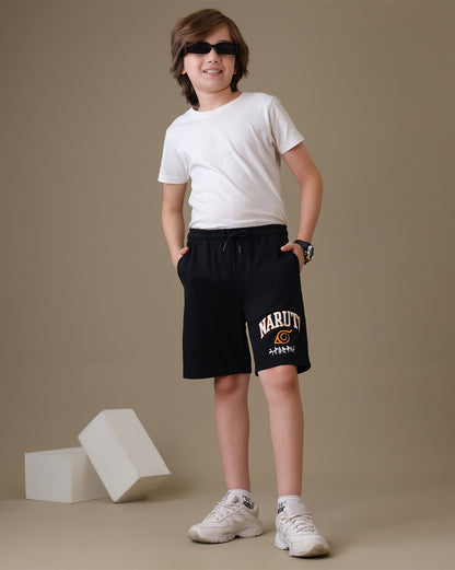 Uzumaki Naruto Regular Fit Shorts For Boys Boys