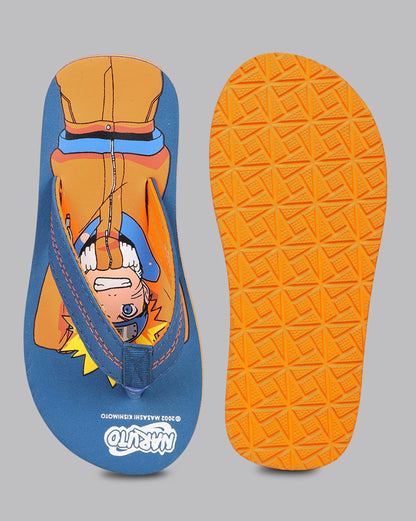 Naruto  Blue Flip-Flops  Kids Boys