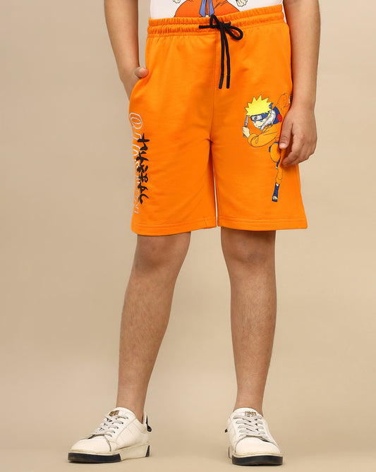 Naruto Regular Fit Shorts Boys