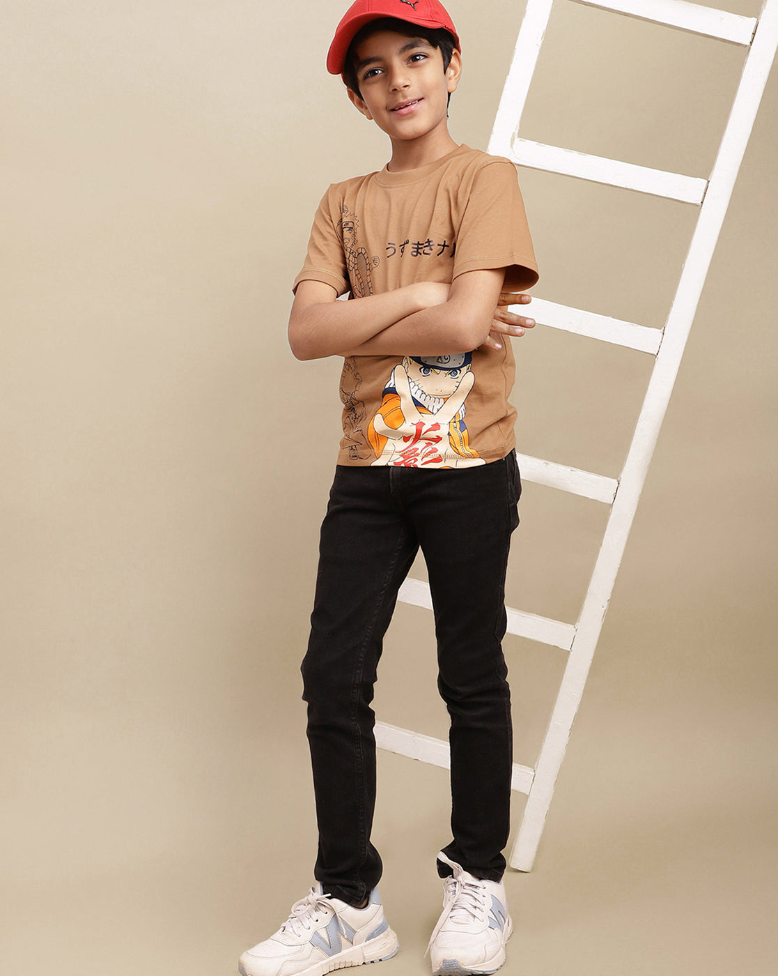 Naruto Regular Fit Tshirt Boys