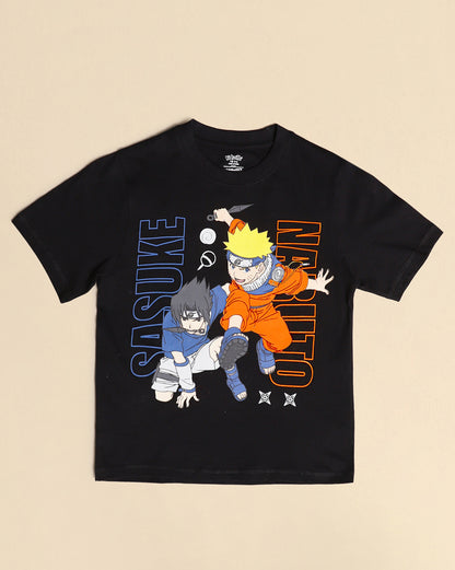 Naruto  Regular Fit Tshirt  Boys