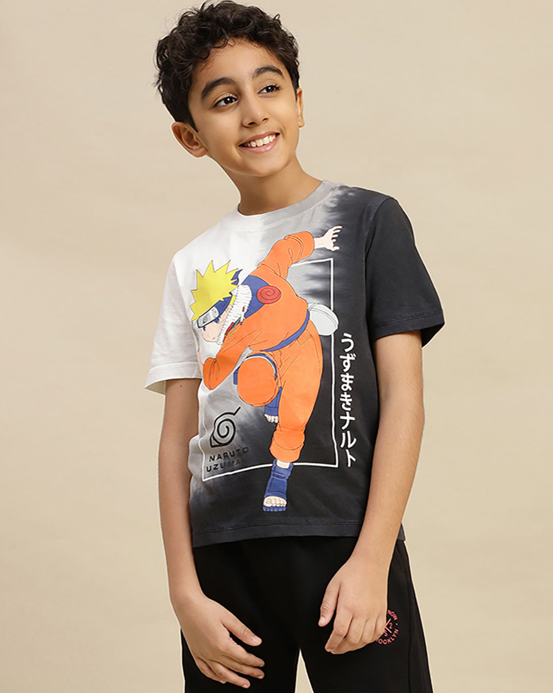 Naruto Printed Regular Fit Tshirt For Boys