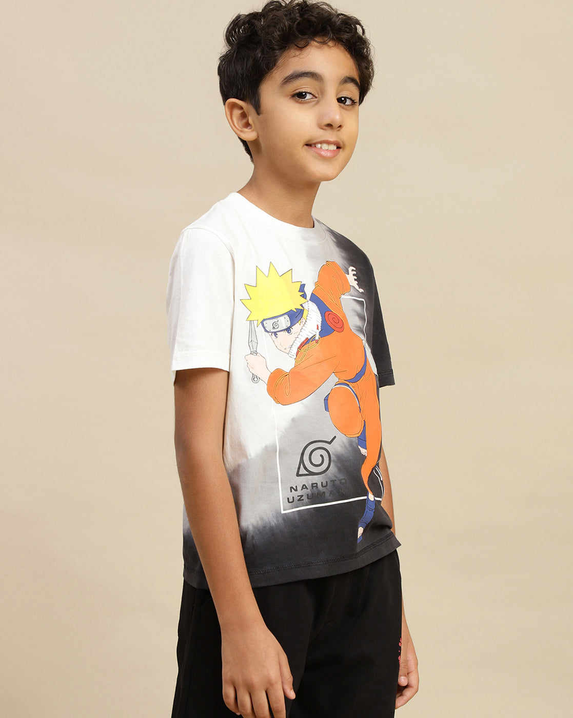 Naruto Printed Regular Fit Tshirt For Boys