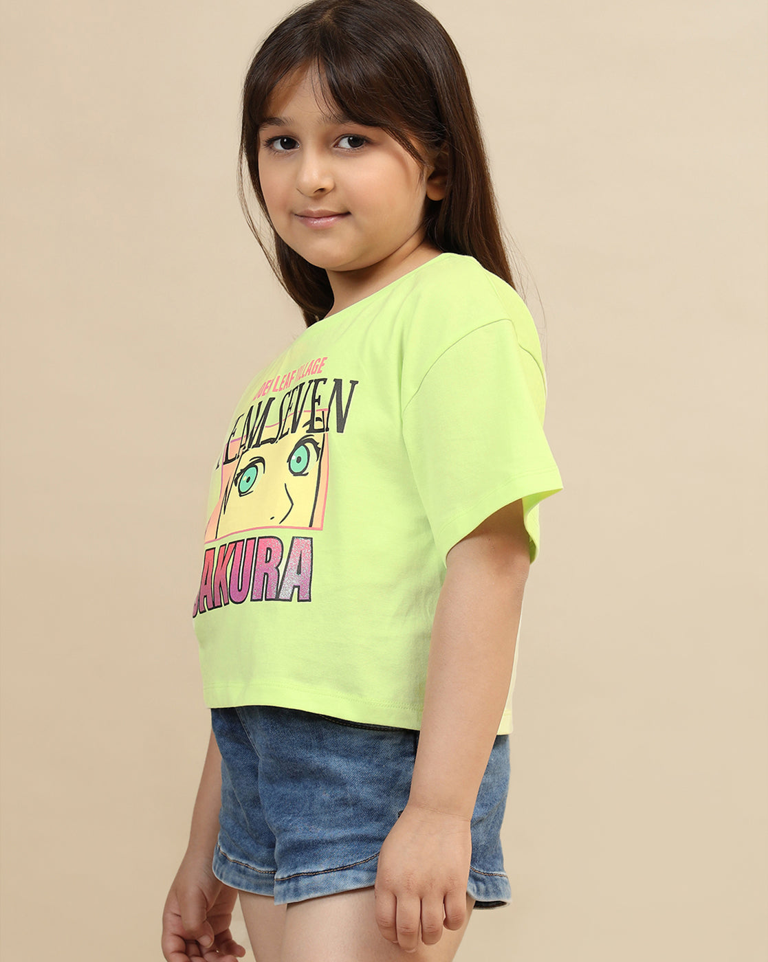 Naruto Boxy Fit Tshirt Girls