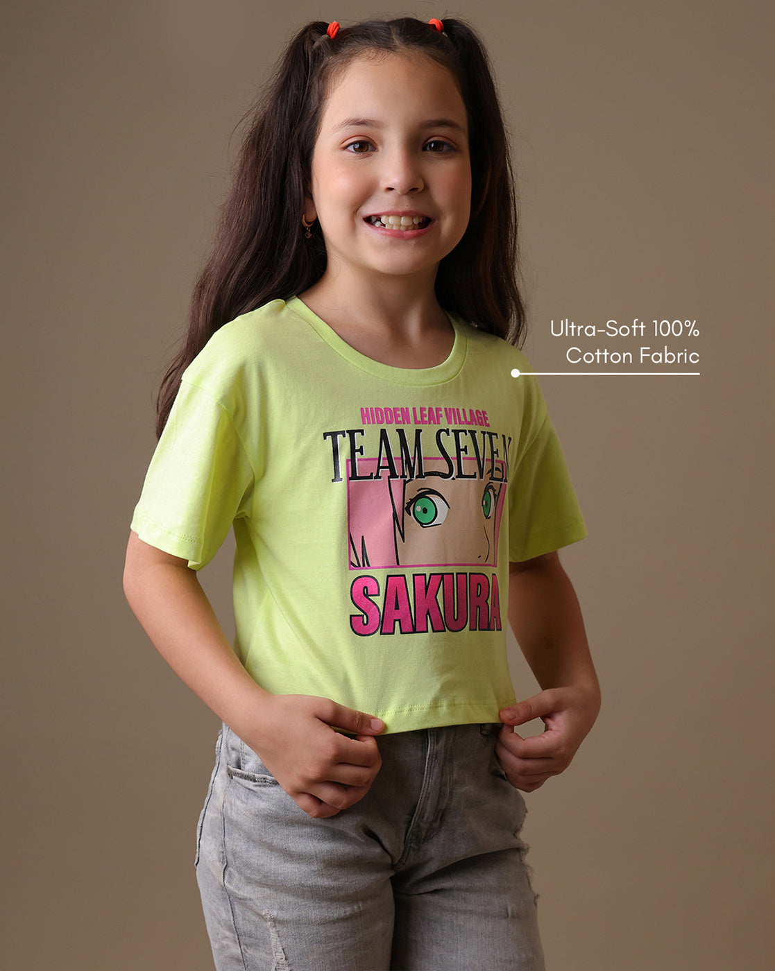 Naruto Boxy Fit Tshirt Girls