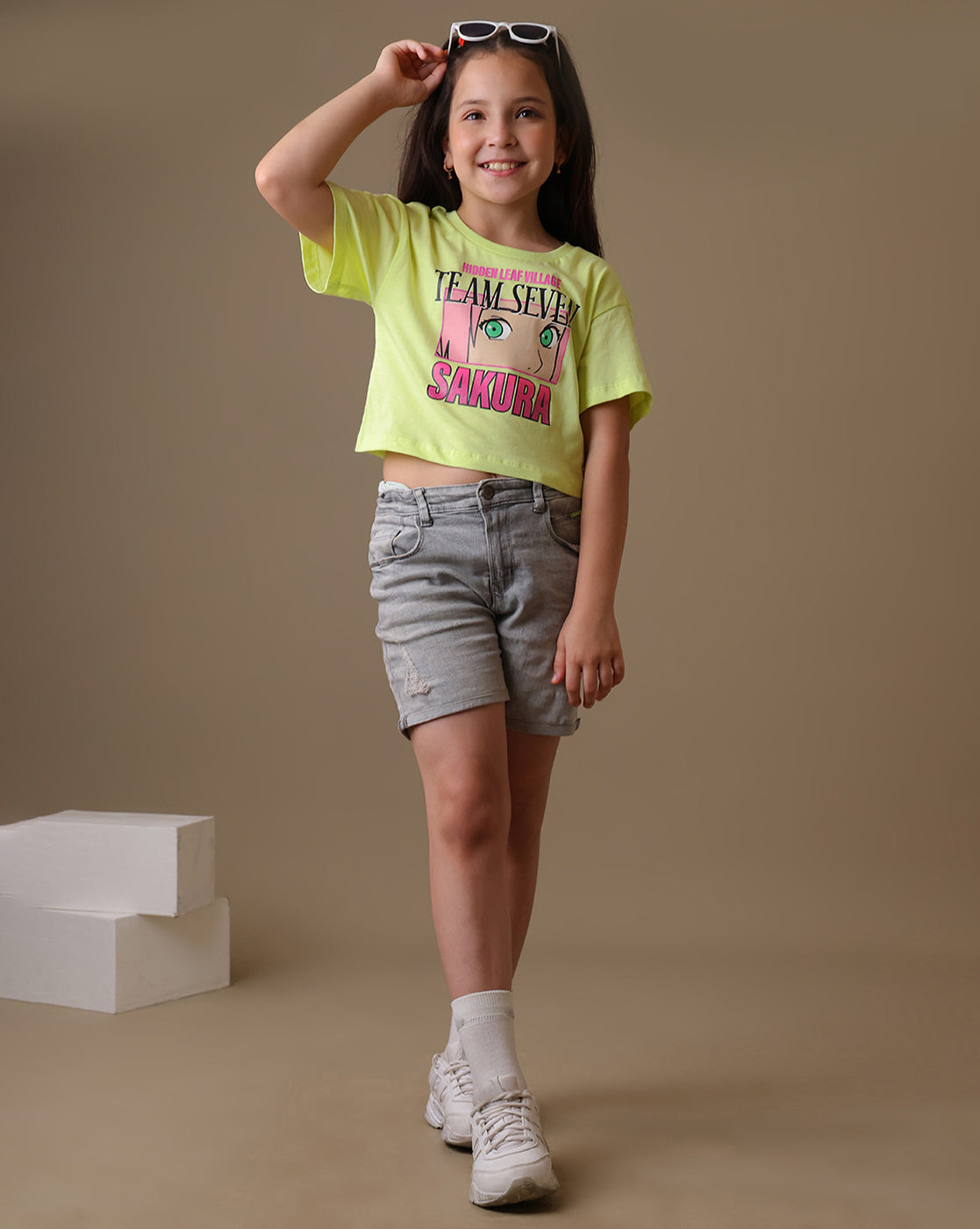 Naruto Boxy Fit Tshirt Girls