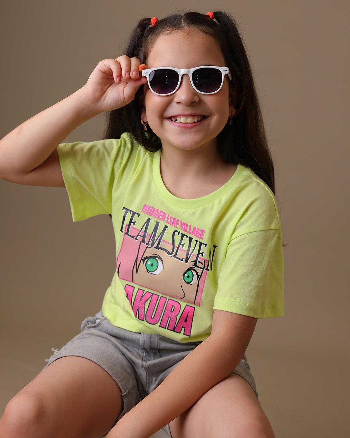 Naruto Boxy Fit Tshirt Girls