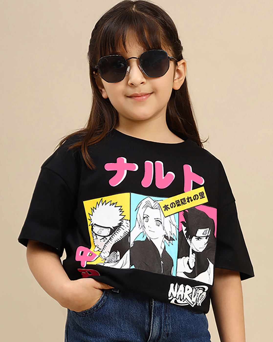 Naruto Oversized Tshirt Girls