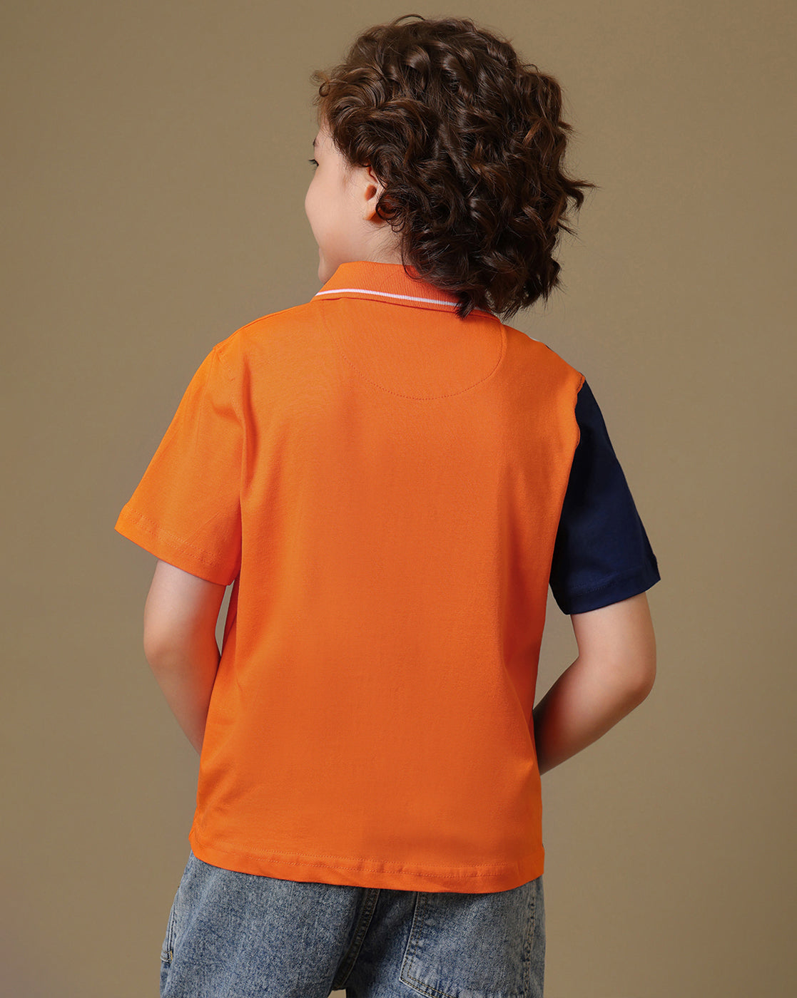 Naruto Printed Regular Fit Polo-T-Shirt For Boys