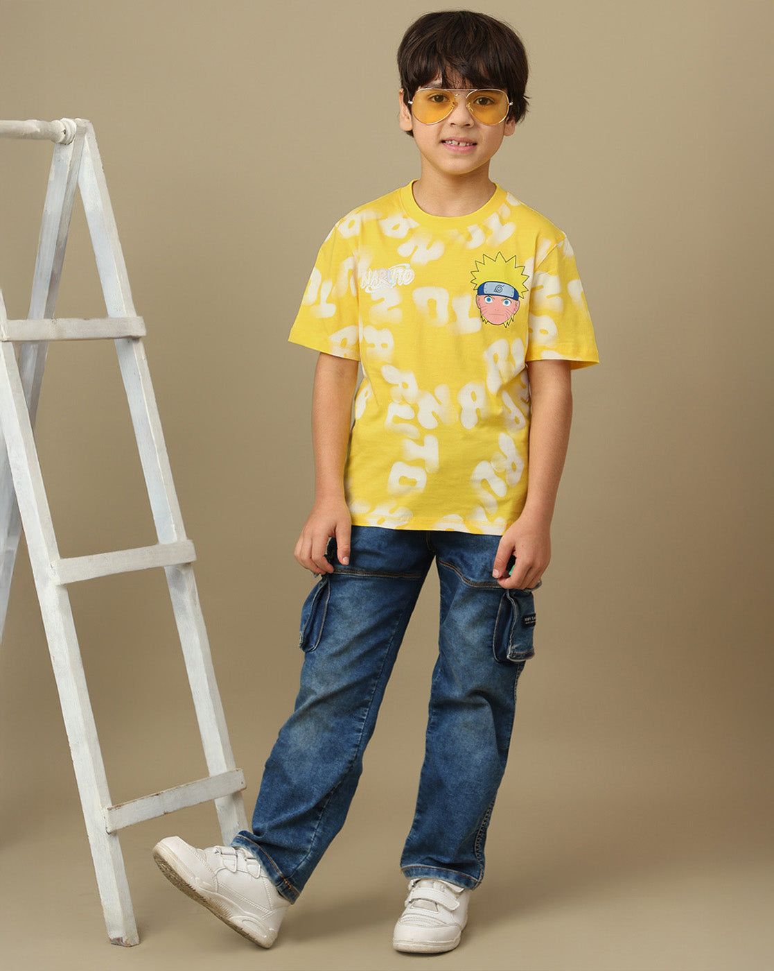 Naruto Printed Regular Fit Tshirt For Boys