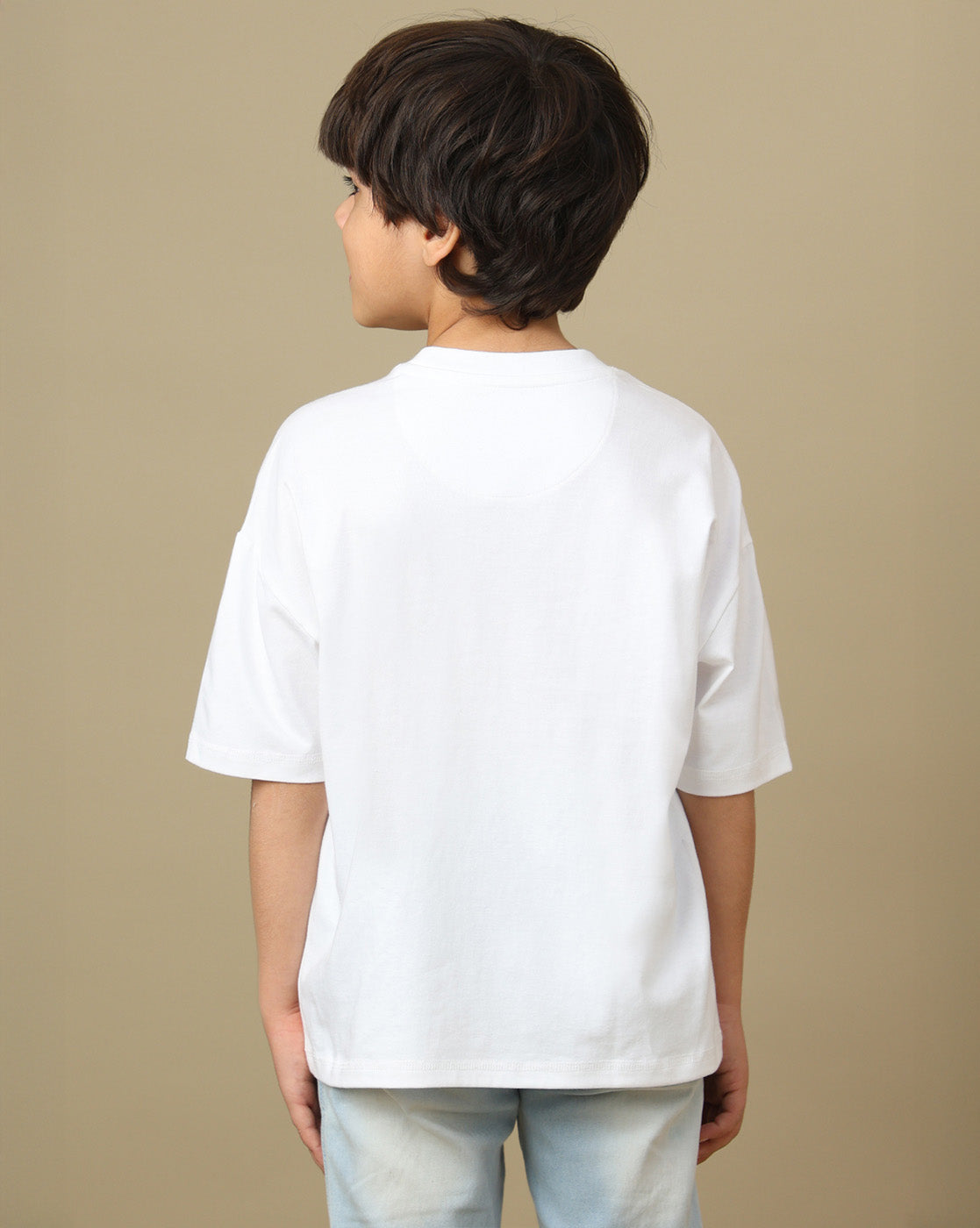 Naruto Printed Oversized Tshirt For Boys
