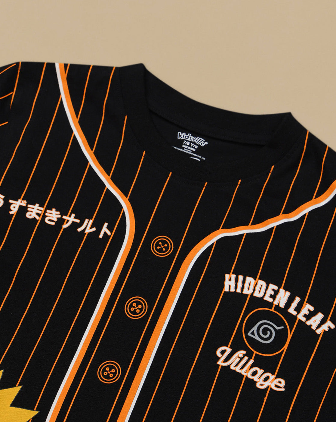 Naruto Graphic Printed Regular Fit Tshirt For Boys