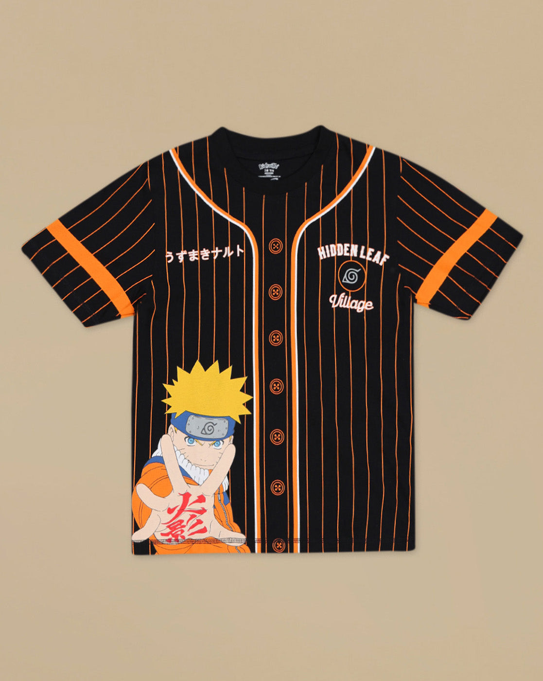 Naruto Graphic Printed Regular Fit Tshirt For Boys