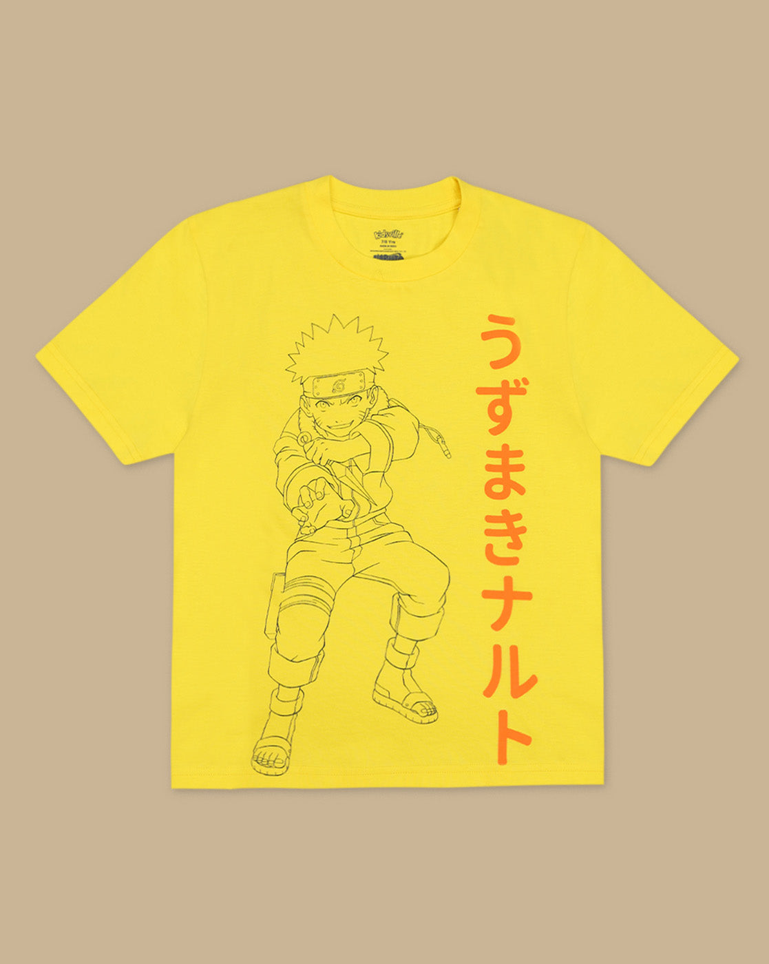 Naruto Graphic Printed Regular Fit Tshirt For Boys