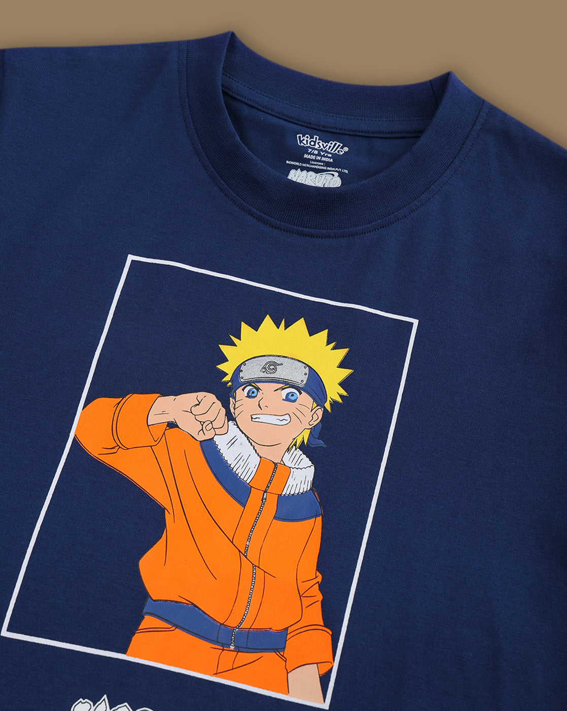 Naruto Printed Regular Fit Tshirt For Boys