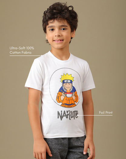 Naruto  Regular Fit Tshirt  Boys