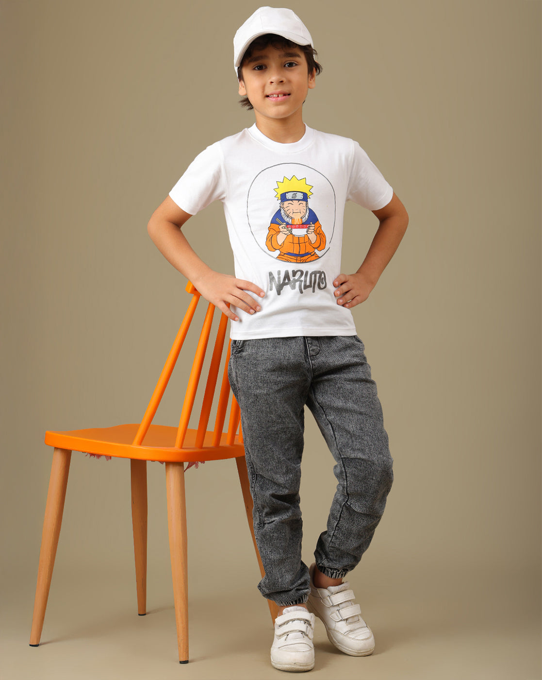 Naruto Printed Regular Fit Tshirt For Boys