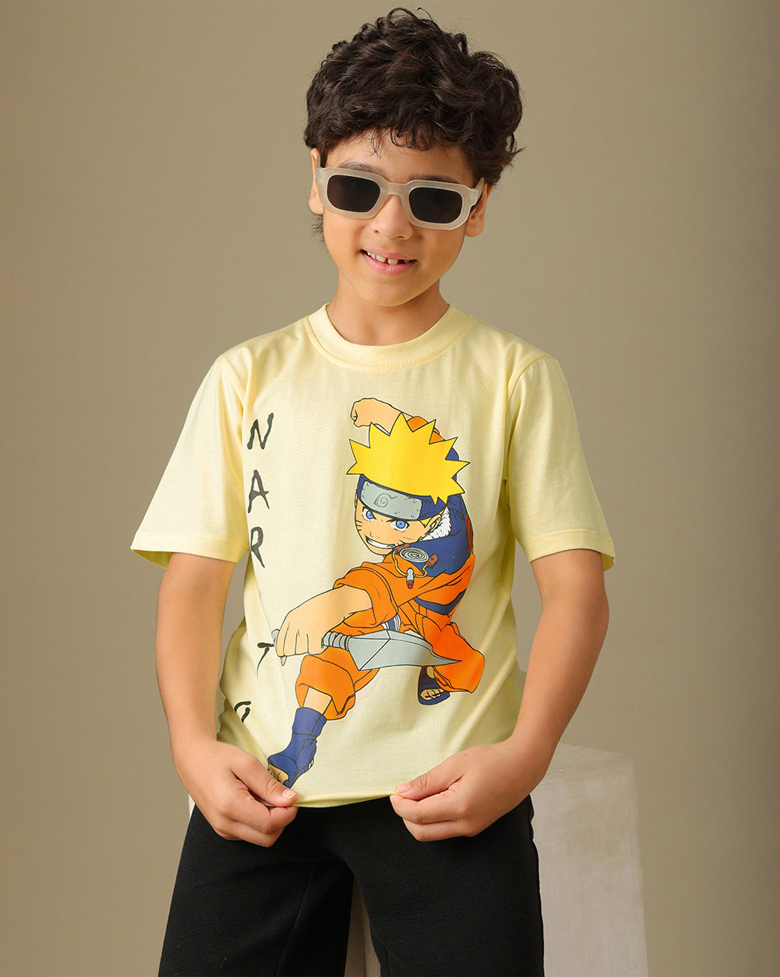 Naruto Printed Pack of 3 Tshirts For Boys